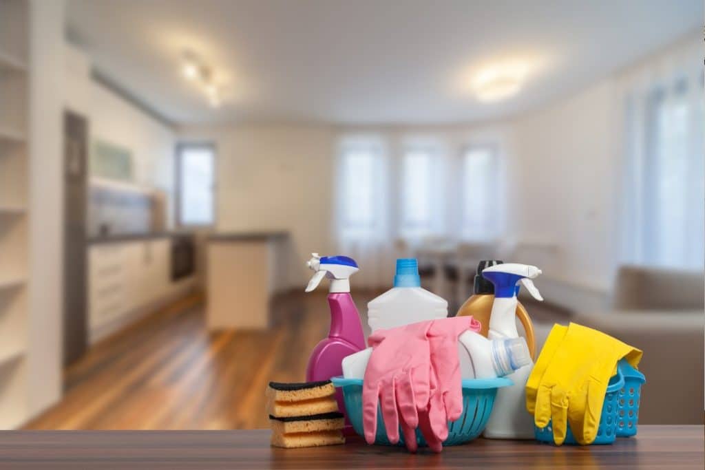 Weekly cleaning services for a spotless home
